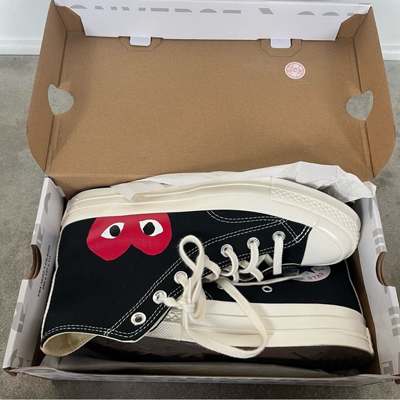 Converse Comme des Garcon Play Chuck 70 Hightops - Picture 6 of 8